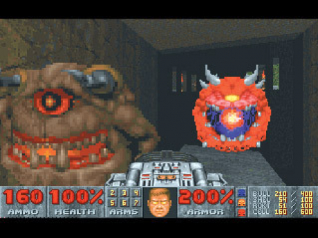 Doom II: Hell on Earth: Screen zum Spiel  Doom II: Hell on Earth.