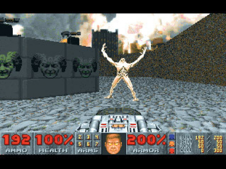 Doom II: Hell on Earth: Screen zum Spiel  Doom II: Hell on Earth.