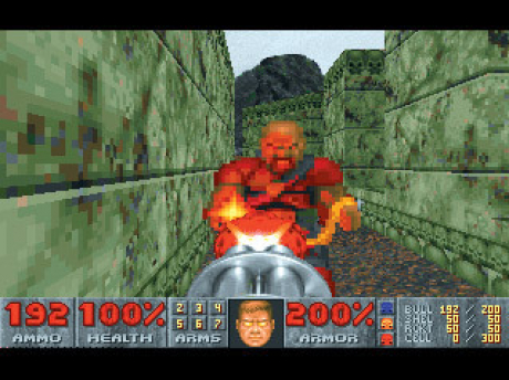 Doom II: Hell on Earth: Screen zum Spiel  Doom II: Hell on Earth.