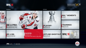 NHL 16 - Screenshots zum Artikel