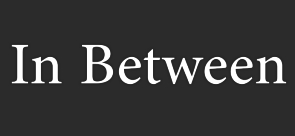 Logo for In Between
