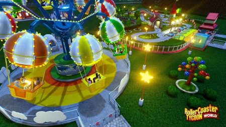 RollerCoaster Tycoon World - Whimsy Theme and Holiday Decorations