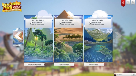 RollerCoaster Tycoon World: Screenshots aus dem Spiel