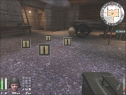 Wolfenstein: Enemy Territory - Beispiel Screen für den Simple Med+Ammo Icons Mod.