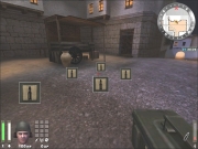 Wolfenstein: Enemy Territory - Beispiel Screen für den Simple Med+Ammo Icons Mod.