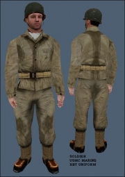 Wolfenstein: Enemy Territory - Marine Skins von Medal of Honor: Pacific Assault.