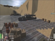 Wolfenstein: Enemy Territory - Kleine Hafenanlage, jedoch das Boot kann nicht zur Flucht benutzt werden.
