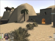 Wolfenstein: Enemy Territory - Gebäude Ansicht das sich in das Gelände einfügt.