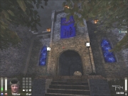 Wolfenstein: Enemy Territory - Castle Front Ansicht.