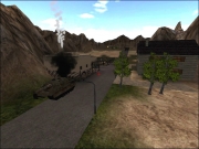 Wolfenstein: Enemy Territory - Ingame Screen aus der Beta.
