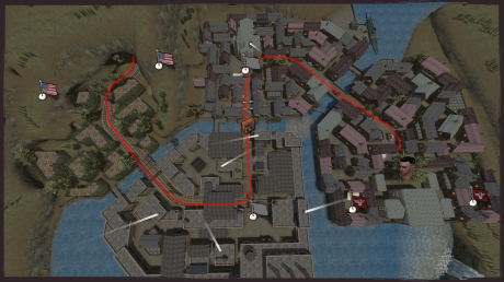 Wolfenstein: Enemy Territory - Screen zur Custom Map Stiglitz .