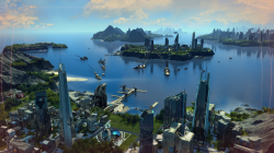 Anno 2205 - Screen zum DLC Frontiers.