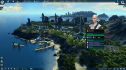 Anno 2205 - Screen zum DLC Frontiers.