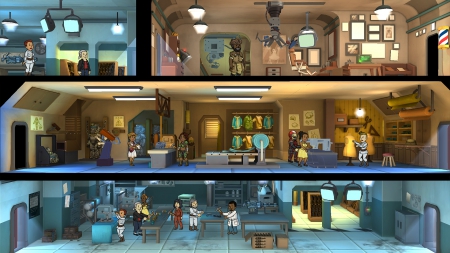 Fallout Shelter: Screen zum Spiel Fallout Shelter (PC Version).