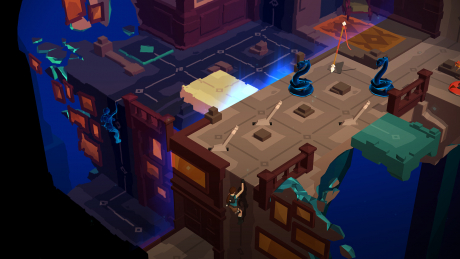 Lara Croft GO: Screen zum Spiel Lara Croft GO.