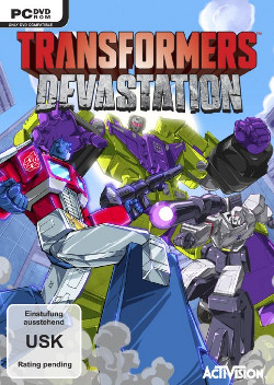 Logo for Transformers Devastation