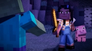 Minecraft: Story Mode - Screenshot zum Titel.