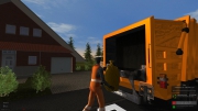 Müllabfuhr Simulator 2011: Screen zum Spiel.