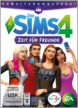 Logo for Die Sims 4: Zeit für Freunde