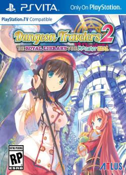 Logo for Dungeon Travelers 2: The Royal Library & the Monster Seal