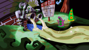 Day of the Tentacle Remastered: Screen zum Spiel.