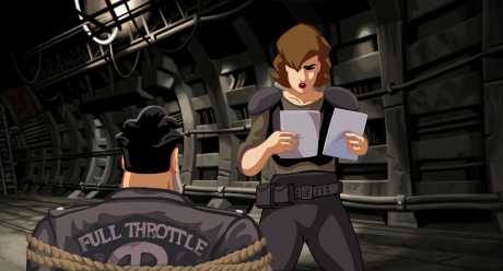 Full Throttle Remastered: Screen zum Spiel Full Throttle Remastered.