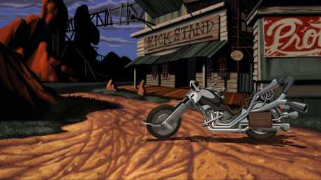 Full Throttle Remastered: Screen zum Spiel Full Throttle Remastered.