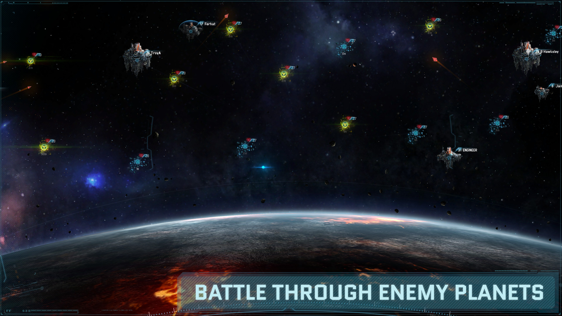 VEGA Conflict: Screenshot zum Titel.