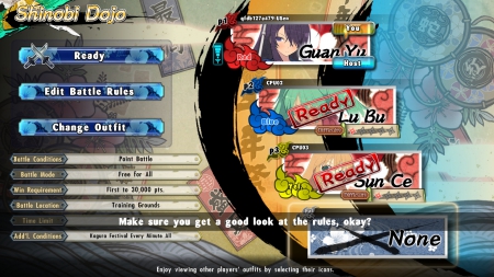 Senran Kagura: Estival Versus: Ikki Tousen DLC