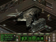 Fallout Tactics: Brotherhood of Steel: Screen zum post-apokalyptischen Strategie Titel.