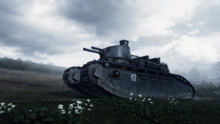 Battlefield 1 - They Shall Not Pass - Char 2C-Panzer