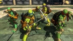 Teenage Mutant Ninja Turtles: Mutants in Manhattan - Screen zum Titel.