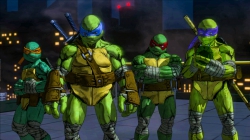 Teenage Mutant Ninja Turtles: Mutants in Manhattan - Screen zum Titel.