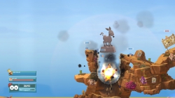 Worms W.M.D - Screenshot zum Titel.