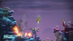 Worms W.M.D - Screenshot zum Titel.