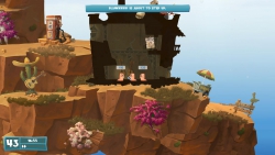 Worms W.M.D - Screenshot zum Titel.