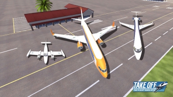 Take Off - The Flight Simulator: Screenshots zum Artikel