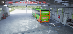 Fernbus-Simulator - Screen zum Spiel.