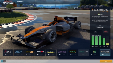 Motorsport Manager - Screenshots aus dem Spiel