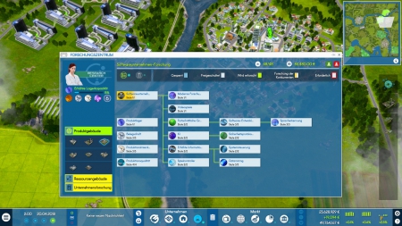 Industry Manager: Future Technologies: Screenshots aus dem Spiel