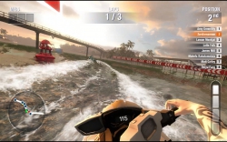 Aqua Moto Racing Utopia - Screenshot zum Titel.