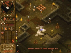 Dungeon Keeper - Screen zum Spiel.