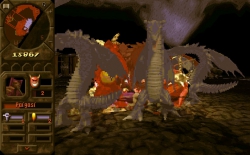 Dungeon Keeper: Screen zum Spiel.