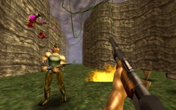 Turok: Dinosaur Hunter: Screenshot zum Titel.