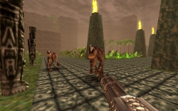 Turok: Dinosaur Hunter - Screenshot zum Titel.