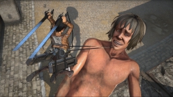 Attack on Titan: Wings of Freedom - Screenshot zum Titel.