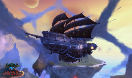 Cloud Pirates: Screen zum Spiel.