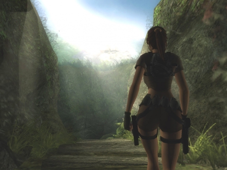 Tomb Raider Legend: Screenshot zum Titel.