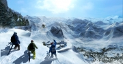 Shaun White Snowboarding: Screenshot aus der Snowboard-Simulation