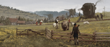 Iron Harvest - Artwork zum Spiel Iron Harvest.